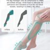 Nekteck Leg Massager for Circulation and Pain Relief, Air Compression Foot Calf Thigh Massager with 2 Heat and 3 Vibration Functions, 6 Modes 3 Intensities, Help for Muscles Relaxation - Image 3