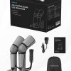 Nekteck Leg Massager for Circulation and Pain Relief, Air Compression Foot Calf Thigh Massager with 2 Heat and 3 Vibration Functions, 6 Modes 3 Intensities, Help for Muscles Relaxation - Image 9